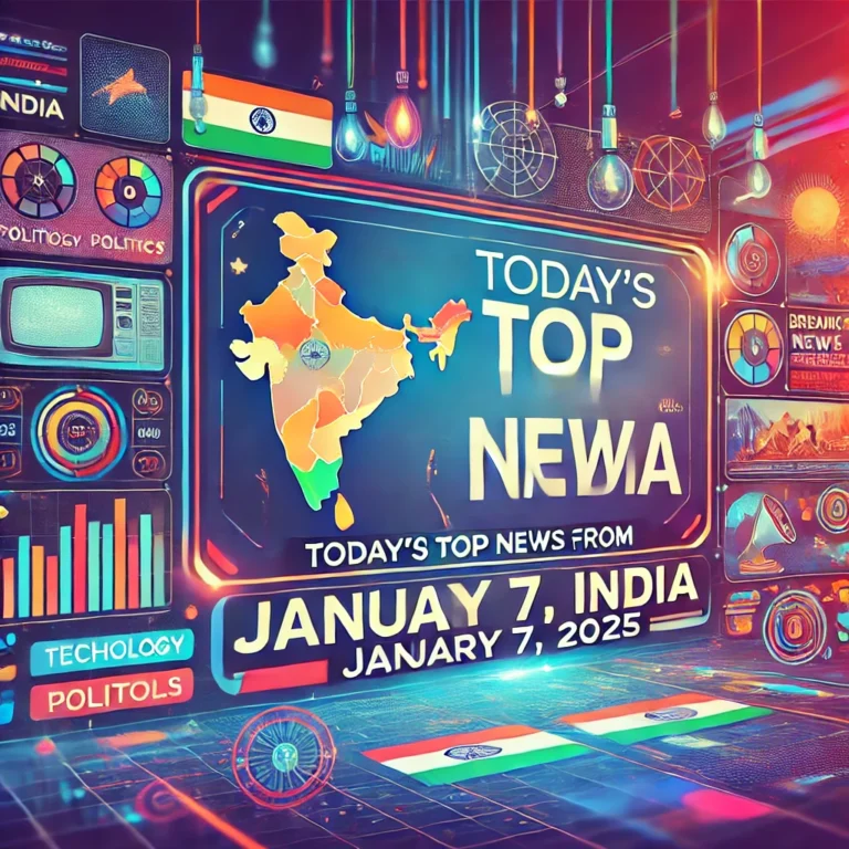 Today's Top News from India – January 7, 2025 image naiye