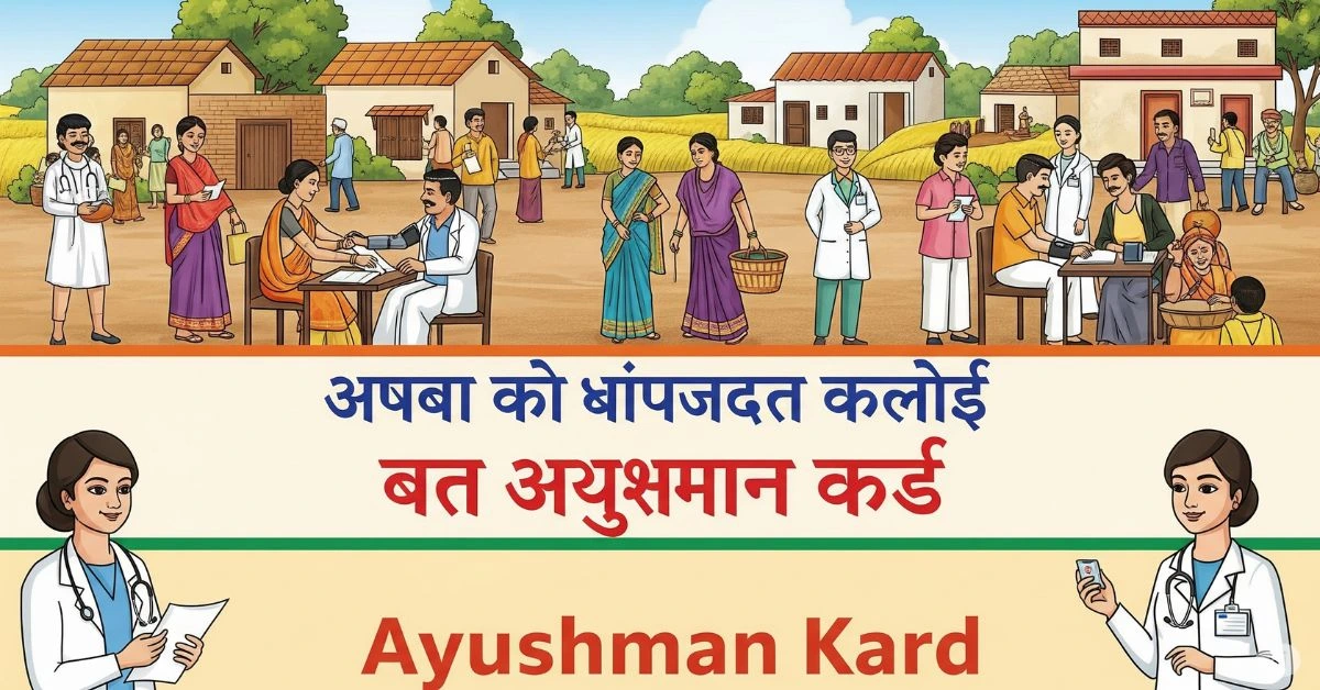 अब इलाज में पैसों की टेंशन खत्म ऐसे बनवाओ अपना Ayushman Card