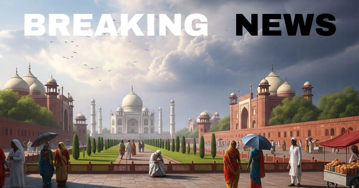 आगरा में बदला मौसम का मिजाज, बारिश के बाद गर्मी को मिली राहत