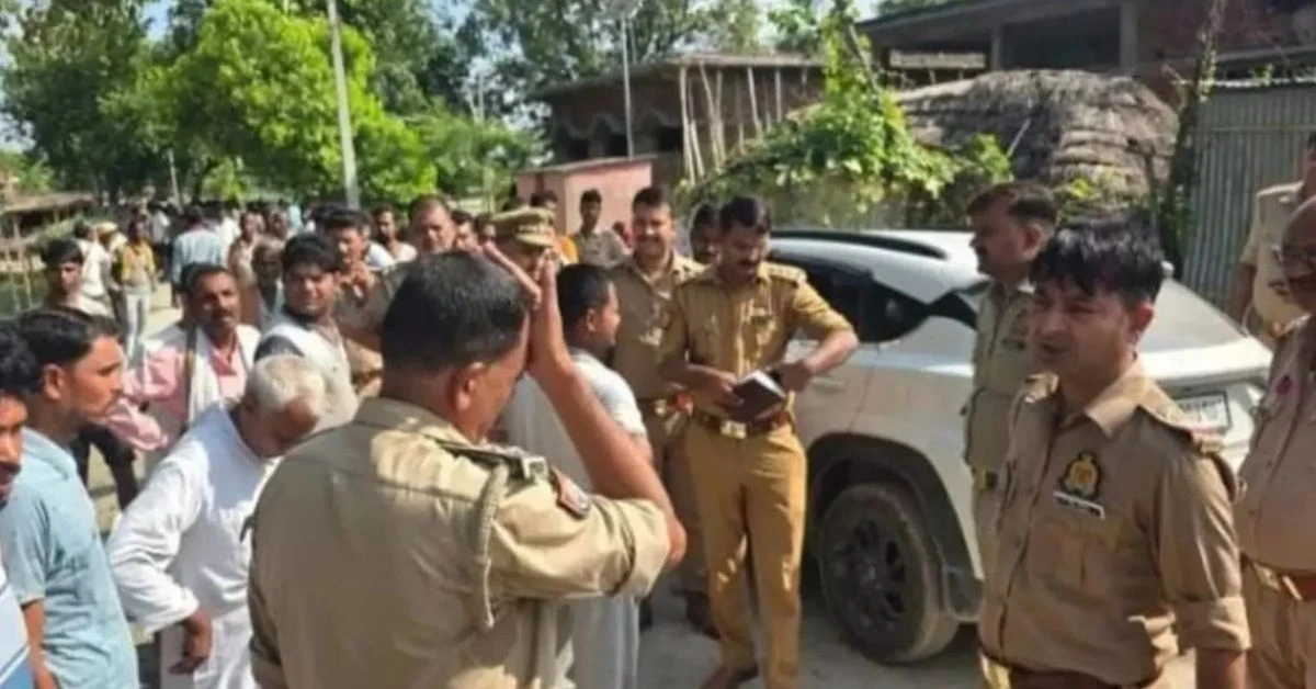 मौके पर पहुँची पुलिस