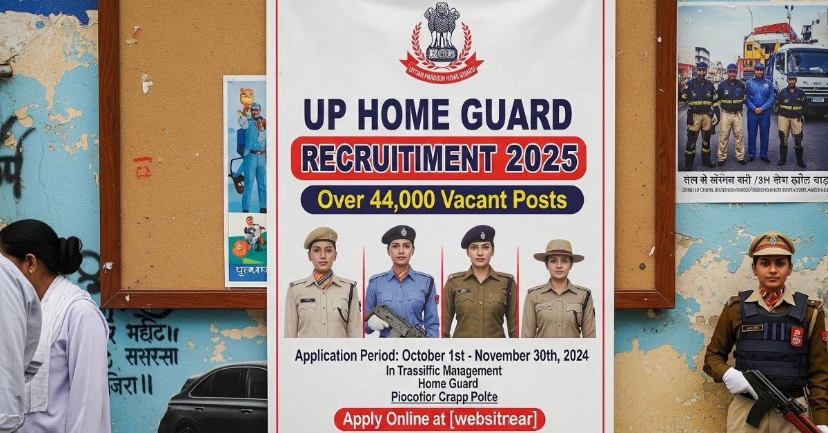UP Home Guard Bharti 2025 यूपी में 44 हजार से ज्यादा पद खाली