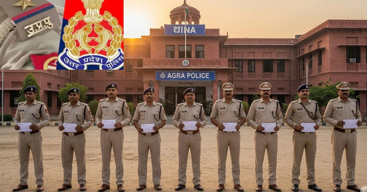 आगरा में पुलिस की सेटिंग वाली कार्रवाई में 8 पुलिसकर्मी ऐसे हुए सस्पेंड