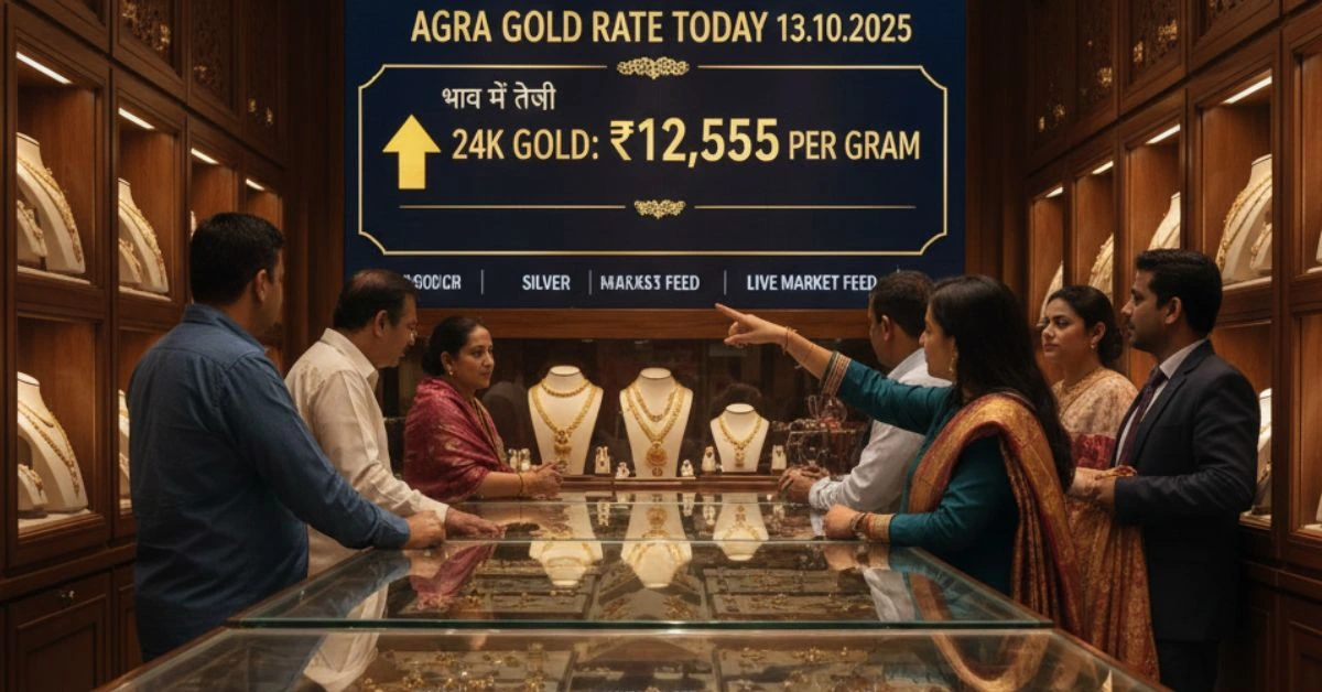 Agra Gold Rate Today 13.10.2025
