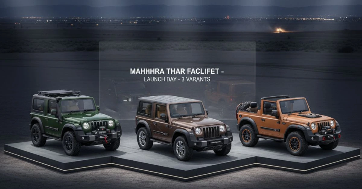 Mahindra Thar Facelift