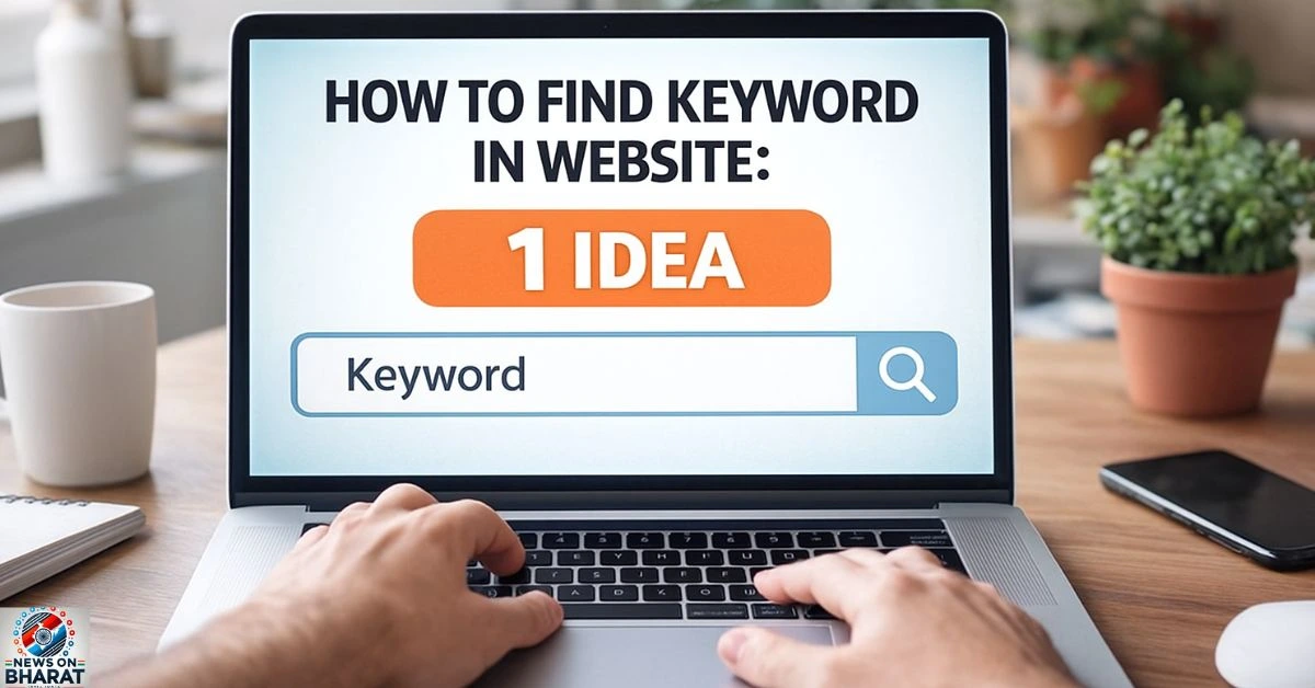 How to Find Keyword in Website
