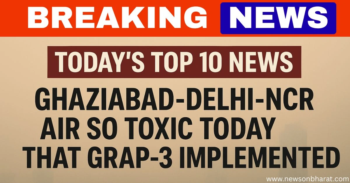 What are today's top 10 news?